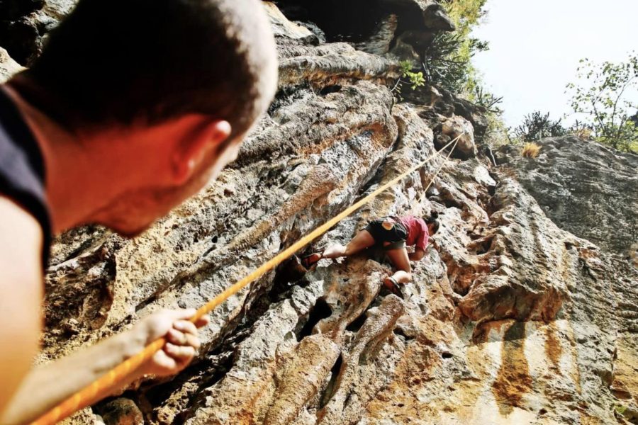 Half-Day Outdoor Rock Climbing Session